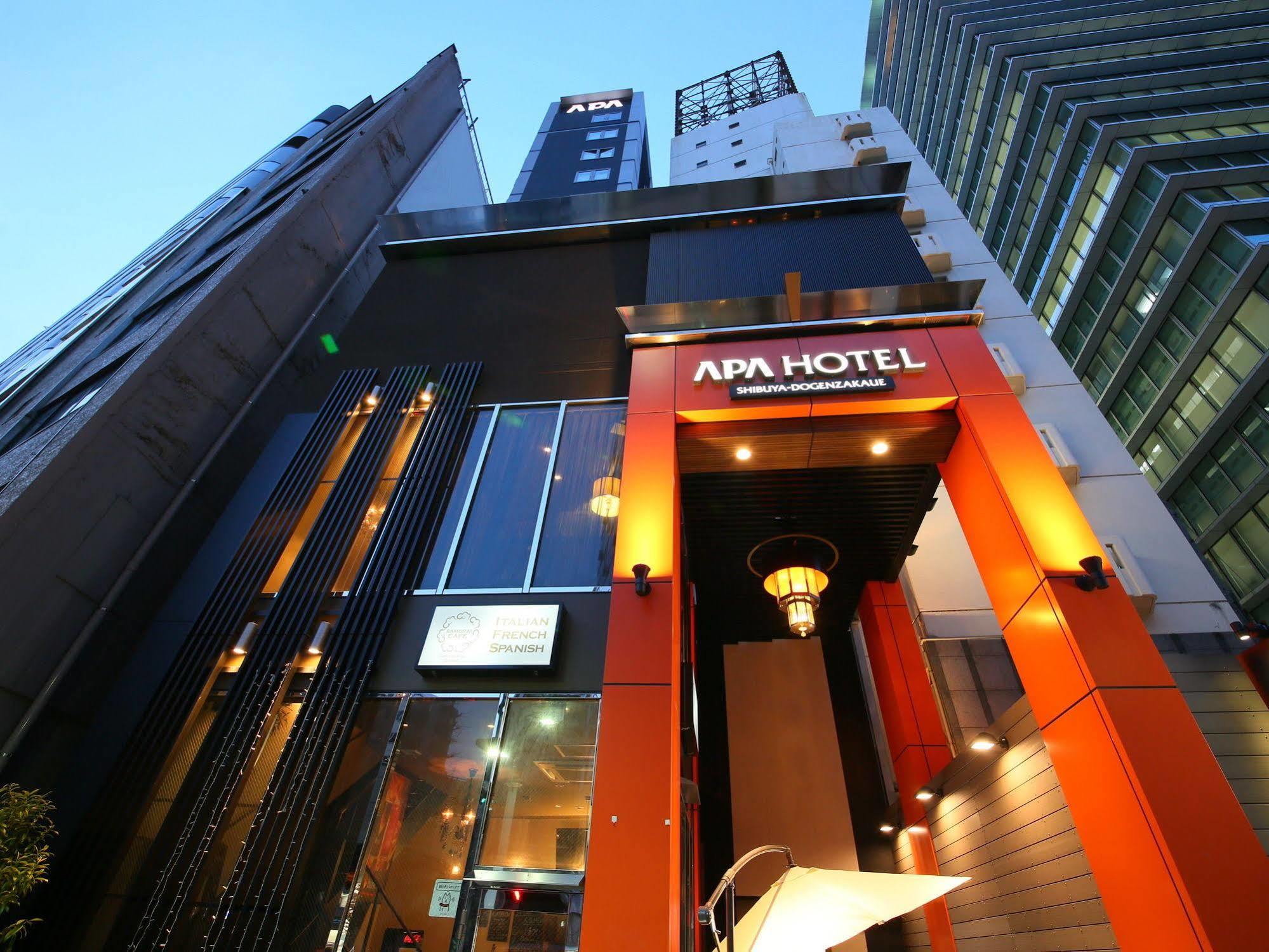 Apa Hotel Shibuya Dogenzakaue Tokio Exterior foto